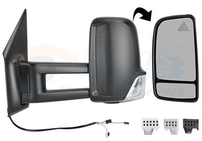 Oglinda exterioara VAN WEZEL * HAGUS * 2973813