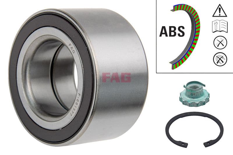 Set rulment roata Schaeffler FAG 713 6111 80
