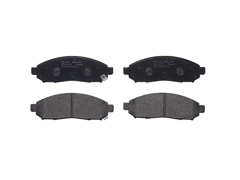set placute frana,frana disc BREMBO PRIME LINE P 56 096