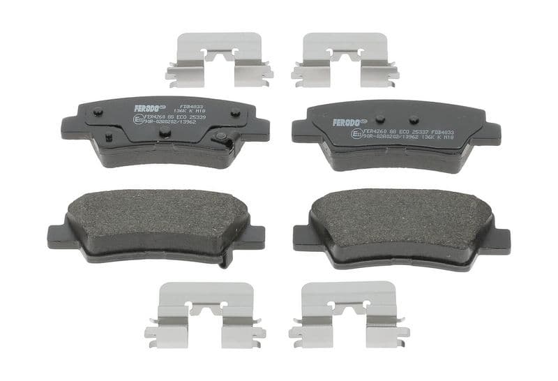 set placute frana,frana disc FERODO PREMIER FDB4833
