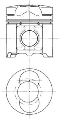 Piston KOLBENSCHMIDT 94473600