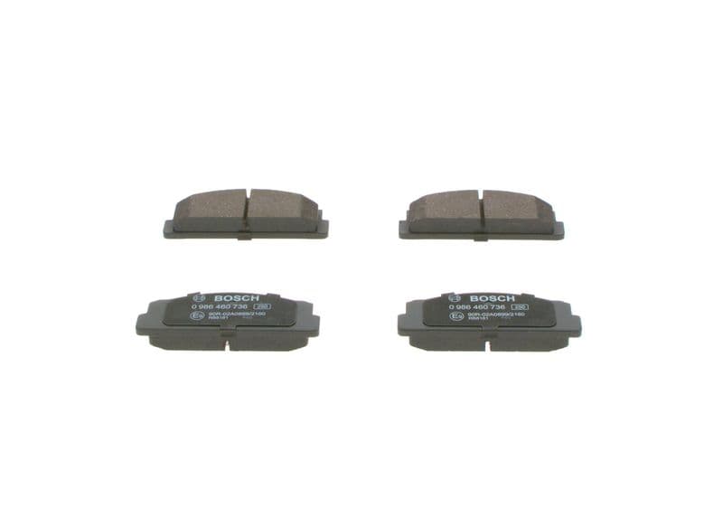set placute frana,frana disc BOSCH 0 986 460 736