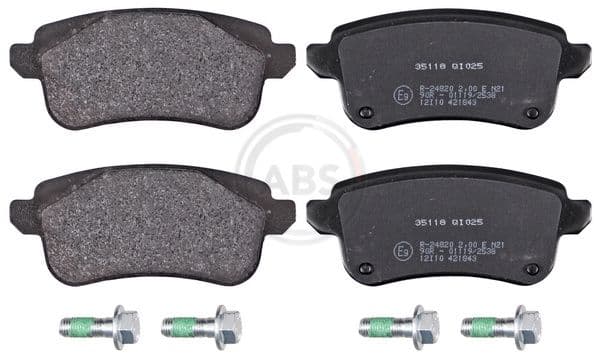 set placute frana,frana disc ABS 35118