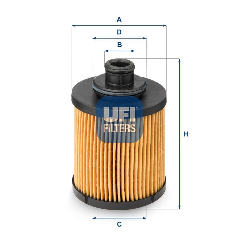 Filtru ulei UFI 25.031.00