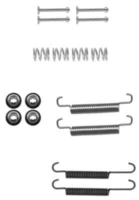 set accesorii, saboti frana parcare TEXTAR 97036600