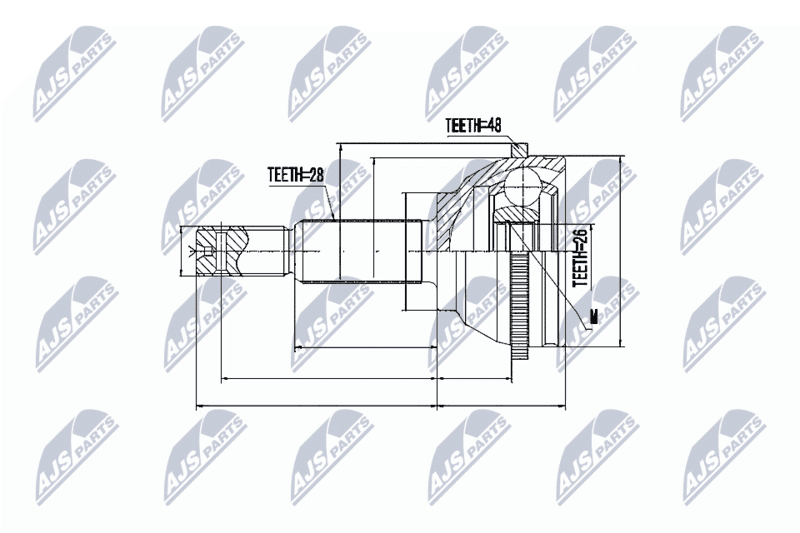 Set articulatie, planetara NTY NPZ-FR-037