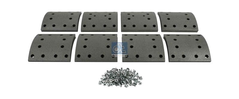 Set garnituri de frictiune, frana tambur DT Spare Parts 7.92426