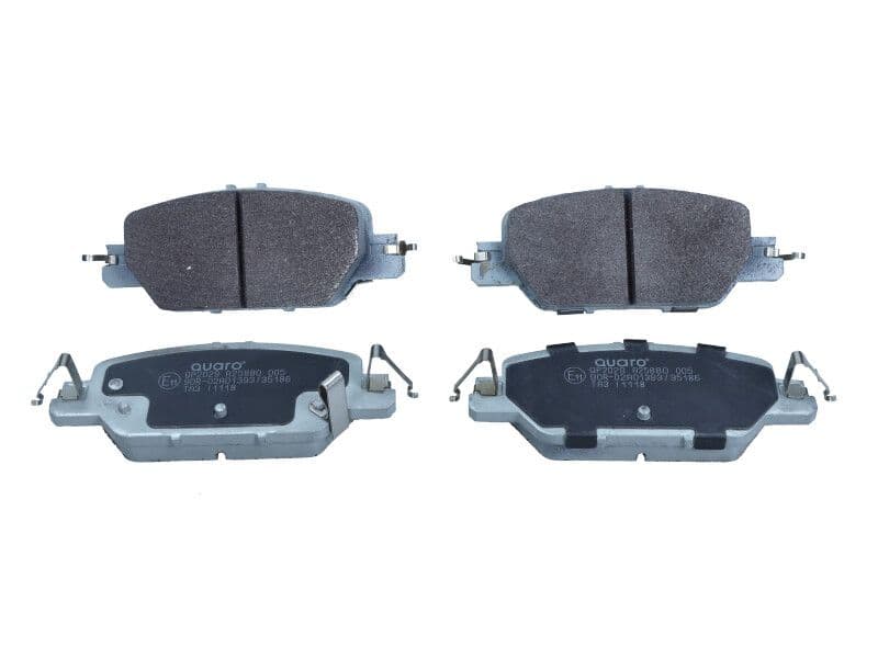 set placute frana,frana disc QUARO QP2029