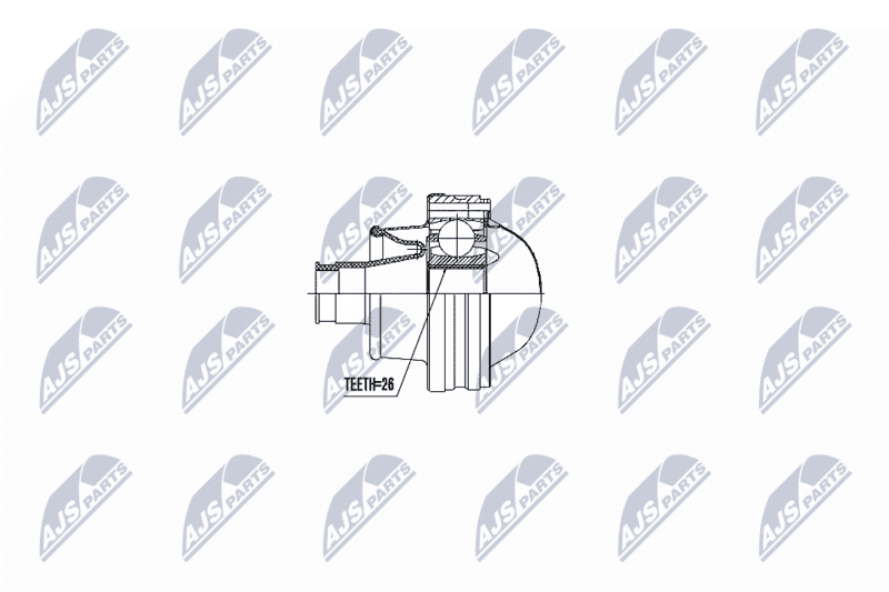 Set articulatie, planetara NTY NPW-FR-070