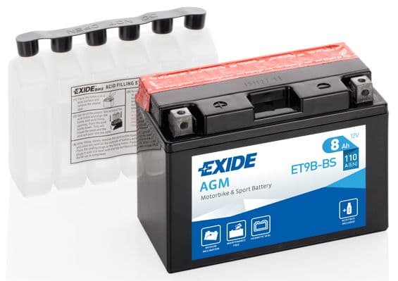 Baterie de pornire EXIDE AGM 8Ah 12V