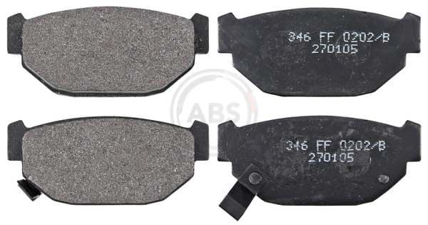 set placute frana,frana disc ABS 36614