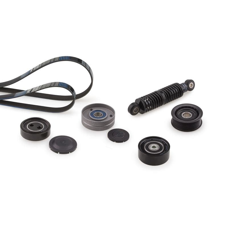 Set curea transmisie cu caneluri GATES Micro-V® K126PK2403