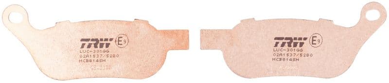 set placute frana,frana disc TRW Sinter Street MCB814SH