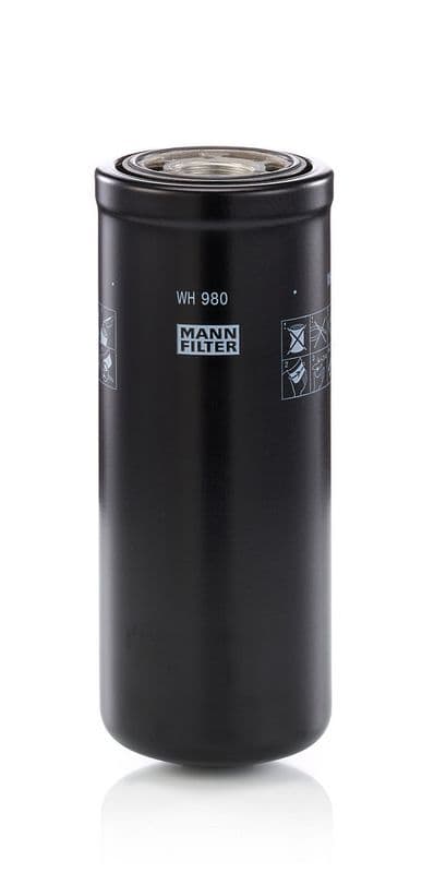 Filtru hidraulic, cutie de viteze automata MANN-FILTER WH 980