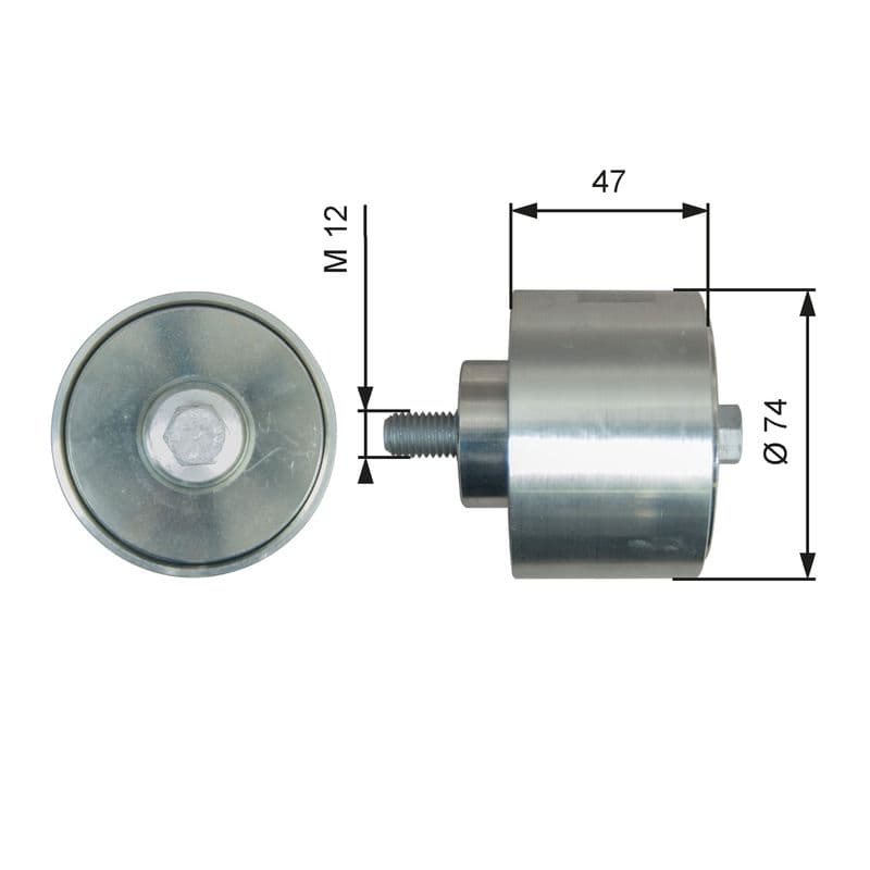 Rola ghidare/conducere, curea transmisie GATES FleetRunner™ T36637