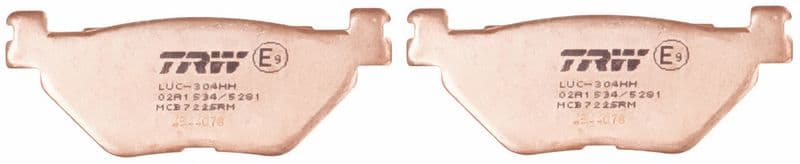 set placute frana,frana disc TRW Sinter Maxi Scooter MCB722SRM