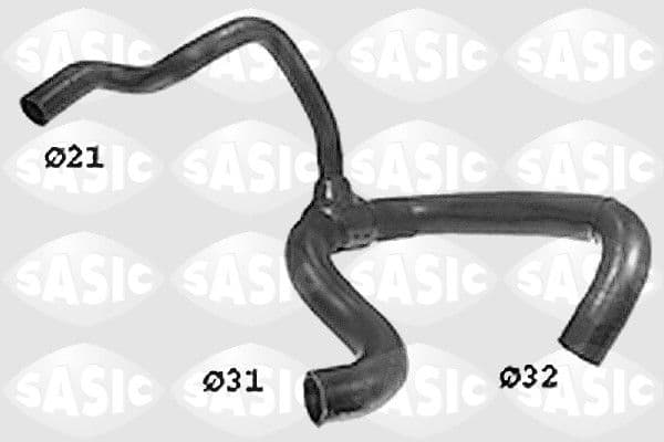 Furtun radiator SASIC SWH6658