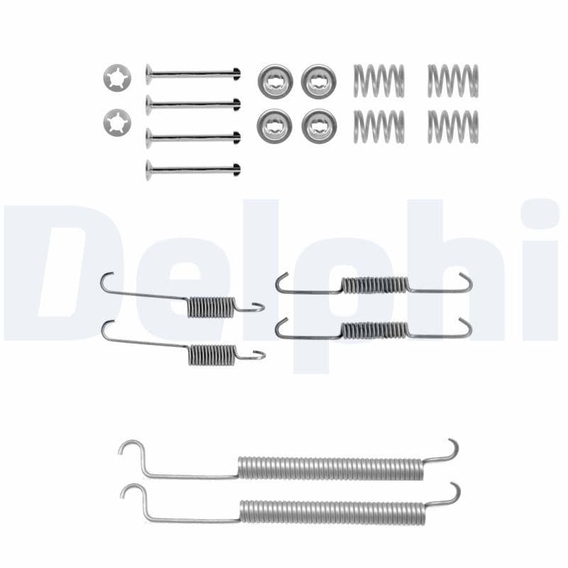 Set accesorii, sabot de frana DELPHI LY1231