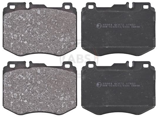 set placute frana,frana disc ABS 35064
