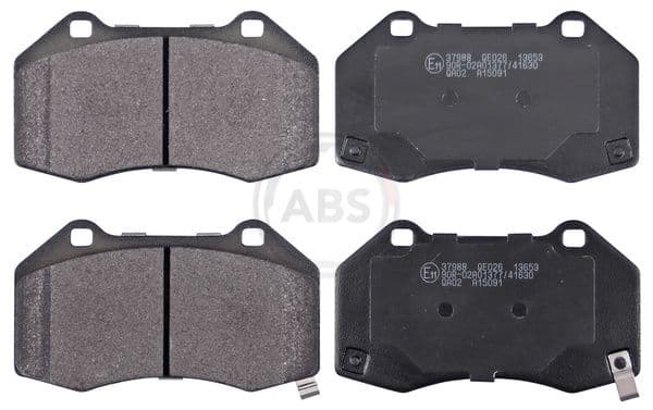 set placute frana,frana disc ABS 37988