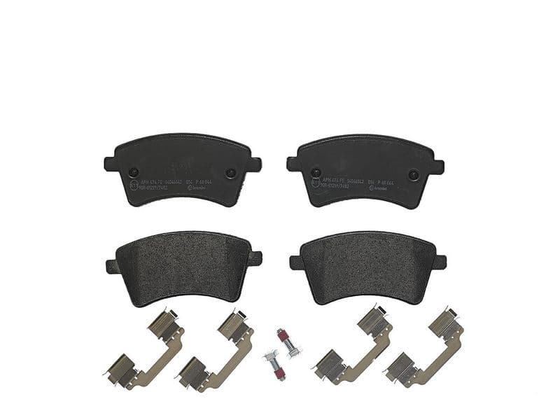 set placute frana,frana disc BREMBO PRIME LINE P 68 044