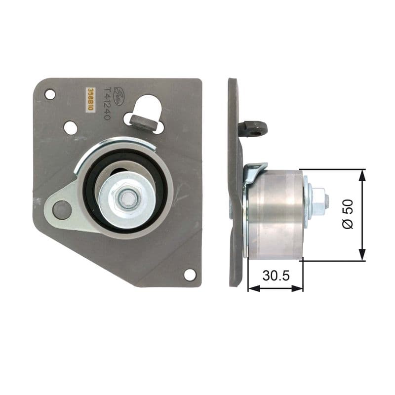 rola intinzator,curea distributie GATES PowerGrip™ T41240