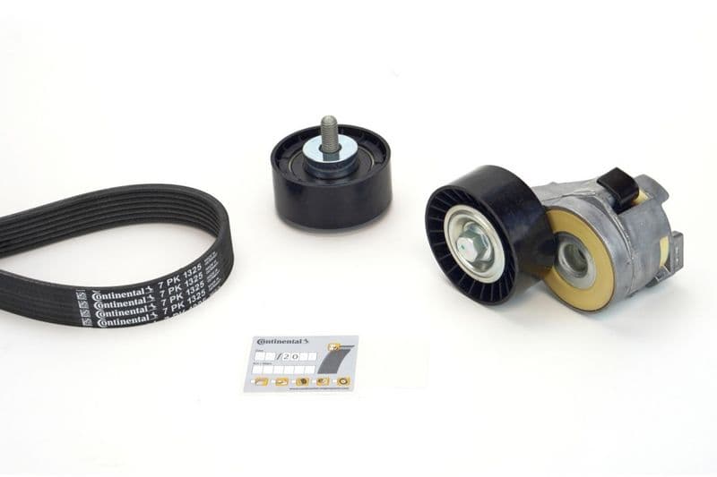 Set curea transmisie cu caneluri CONTINENTAL CTAM 7PK1325K1