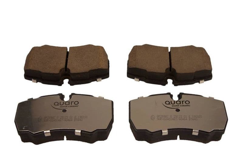 set placute frana,frana disc QUARO SILVER CERAMIC QP2896C