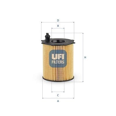 Filtru ulei UFI 25.037.00