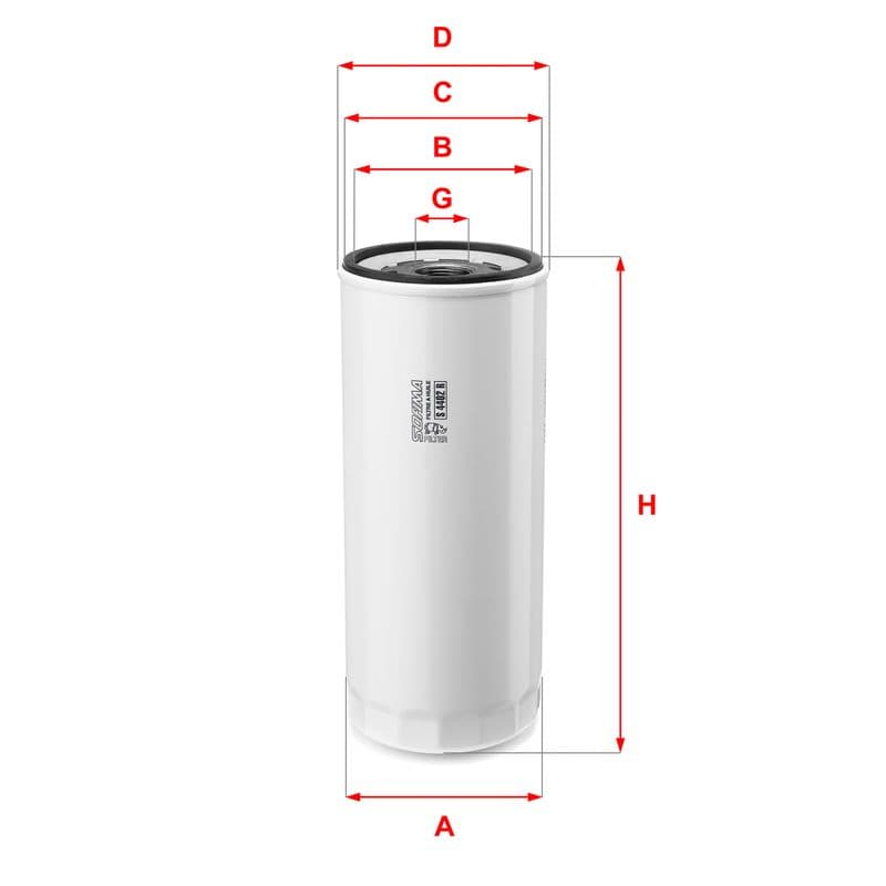 Filtru ulei SOFIMA S 4402 R
