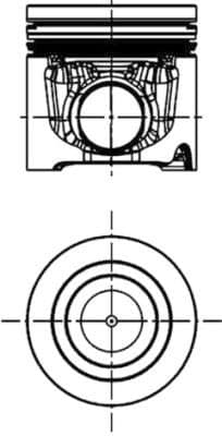 Piston KOLBENSCHMIDT 41106630