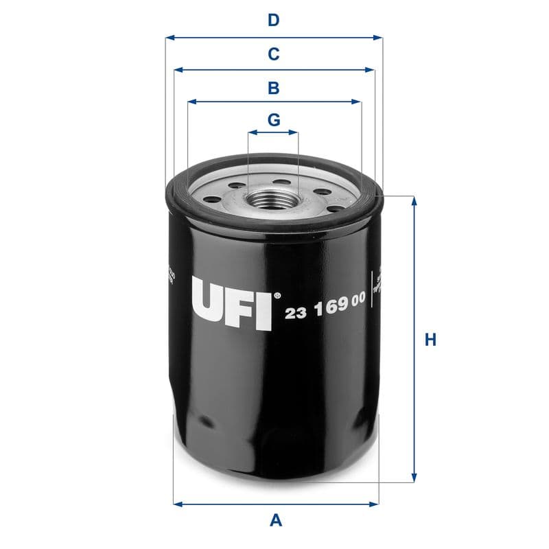 Filtru ulei UFI 23.169.00