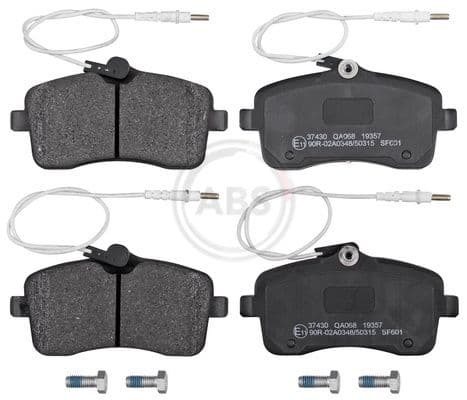 set placute frana,frana disc ABS 37430