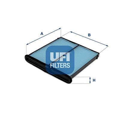 Filtru, aer habitaclu UFI ARGENTIUM 34.409.00