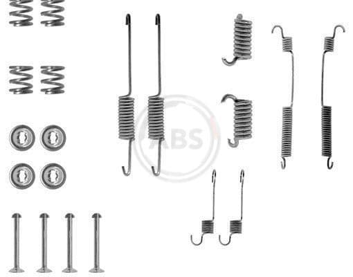 Set accesorii, sabot de frana ABS 0599Q