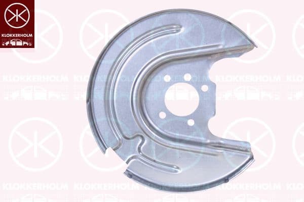 protectie stropire,disc frana KLOKKERHOLM 9535878