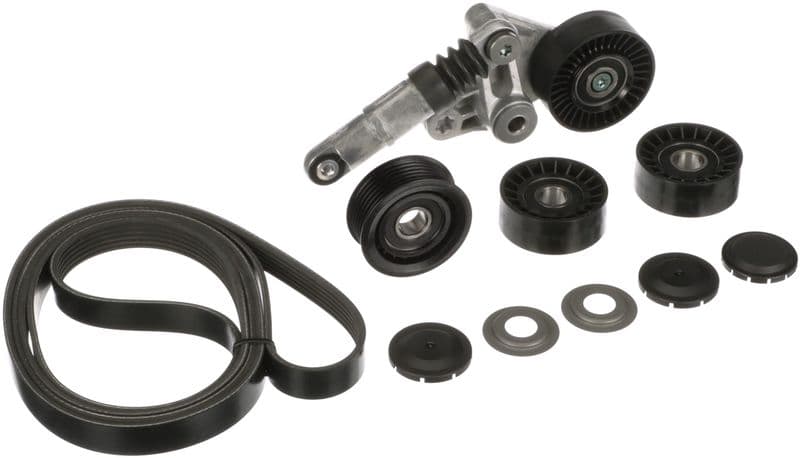 Set curea transmisie cu caneluri GATES Micro-V® K066PK2500