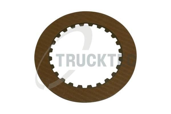 Lamelă Fricțiune, ambreiaj lamelar (cutie viteze autom.) TRUCKTEC AUTOMOTIVE 02.25.008