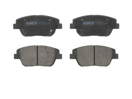 set placute frana,frana disc ABE C10335ABE