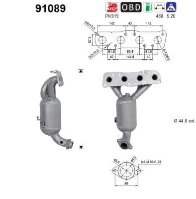 Catalizator AS-PL 91089