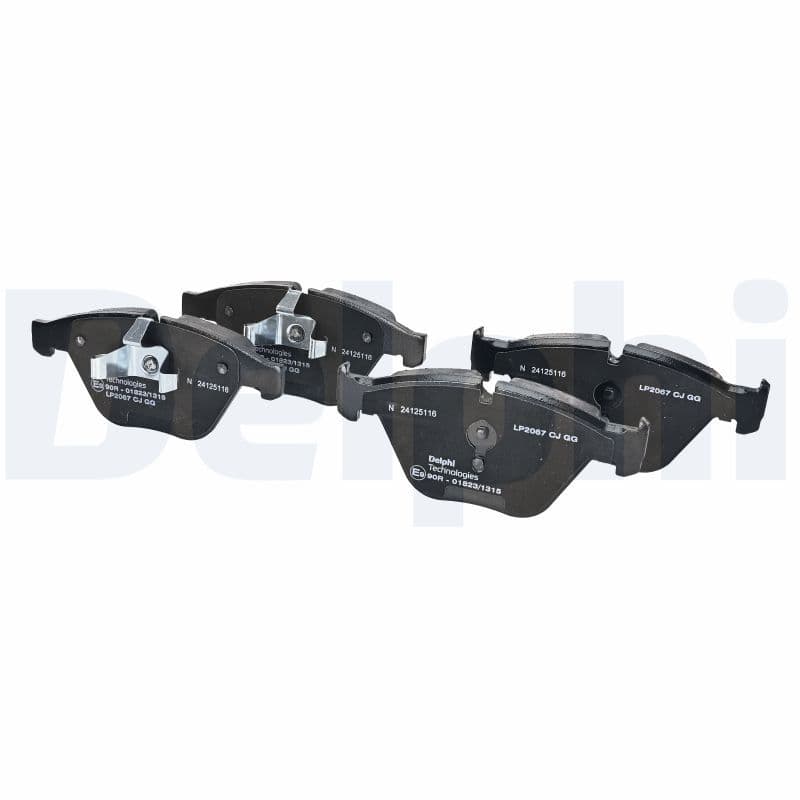 set placute frana,frana disc DELPHI LP2067