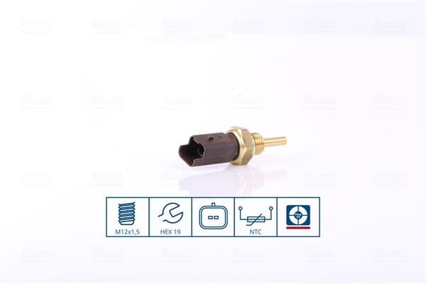 senzor,temperatura lichid de racire NISSENS 207034