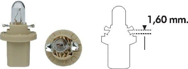 Bec, lumini bord Magneti-Marelli 002052800000
