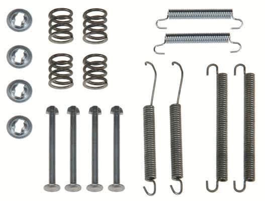 set accesorii, saboti frana parcare TRW SFK246