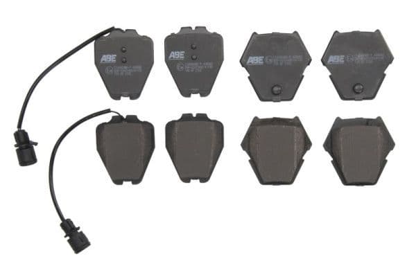 set placute frana,frana disc ABE C1A049ABE-P