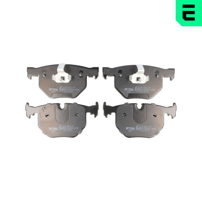 set placute frana,frana disc OPTIMAL BP-12252