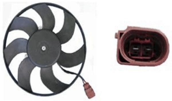Ventilator, radiator MAHLE BEHR CFF 186 001S
