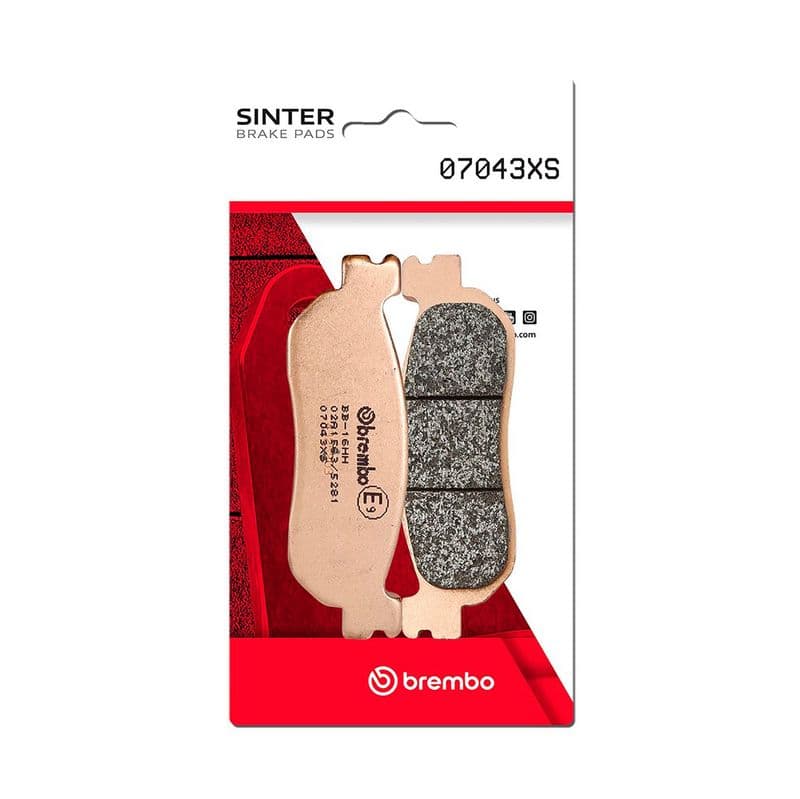 set placute frana,frana disc BREMBO PRIME - Sinter - XS 07043XS