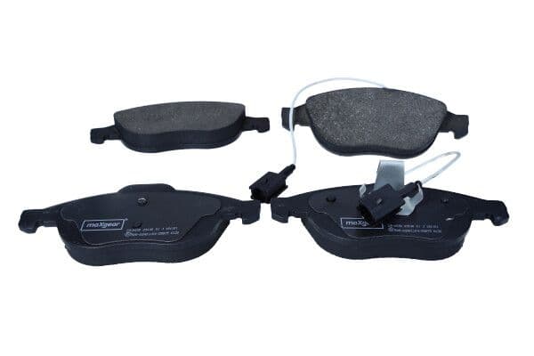 set placute frana,frana disc MAXGEAR 19-0630