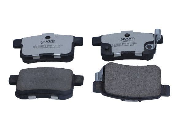 set placute frana,frana disc QUARO SILVER CERAMIC QP5782C